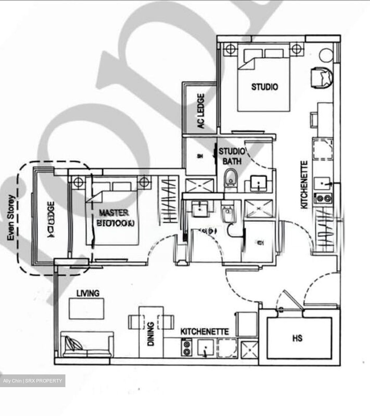 The Hillford (D21), Apartment #517253061